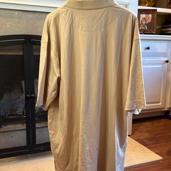 New Cutter & Buck beige golf polo shirt XL - Picture 4 of 5